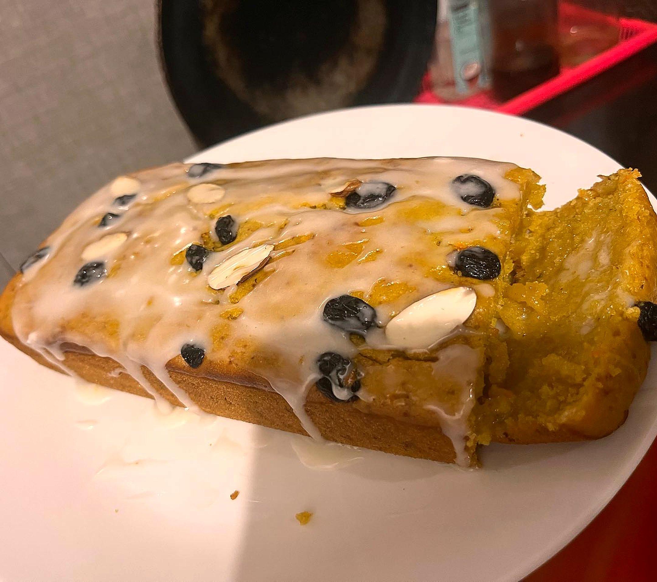 Lemon blueberry loaf