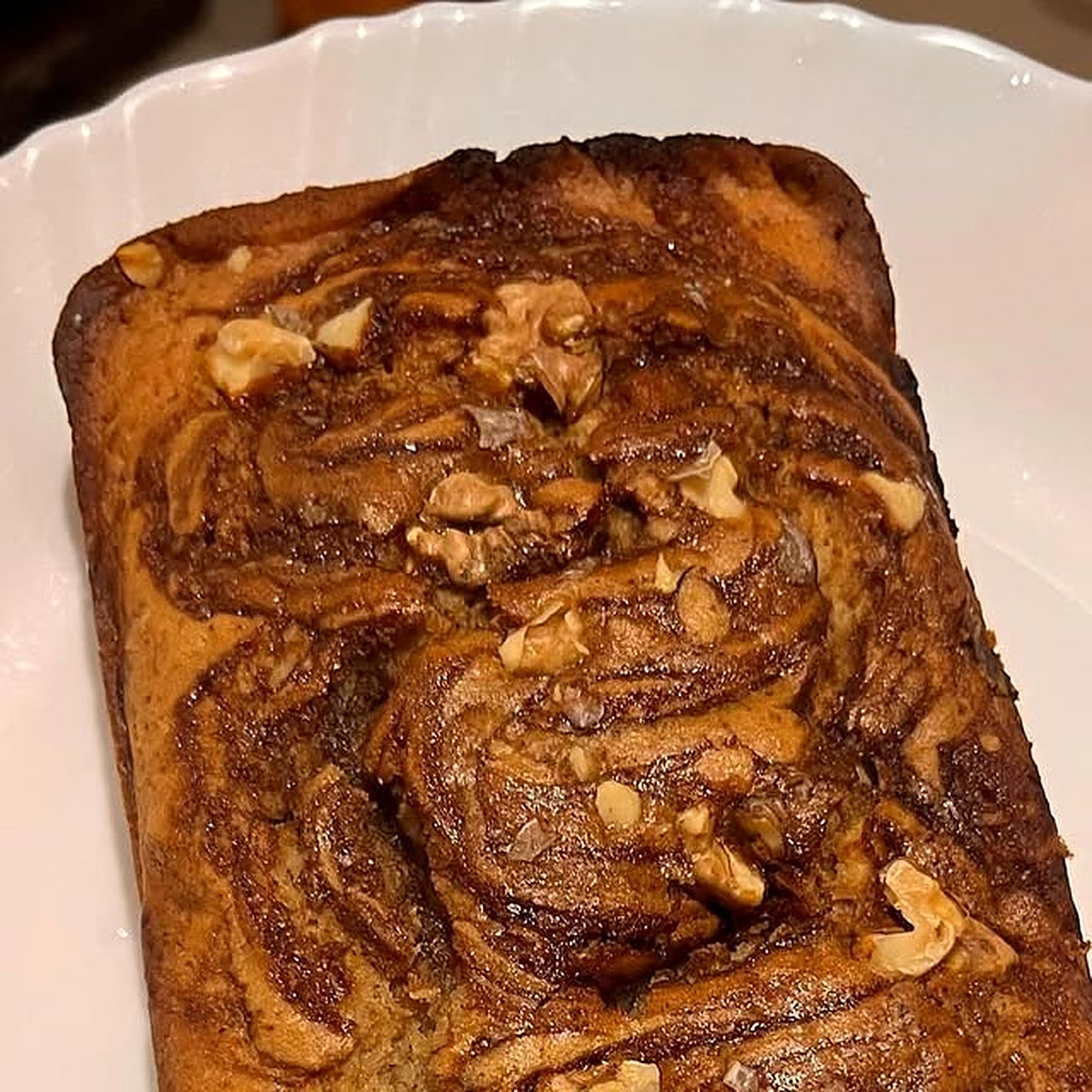 Walnut and dates tea cake